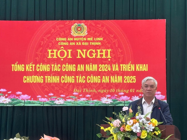 Công an xã Đại Thịnh tổ chức hội nghị tổng kết công tác công an năm 2024 và triển khai chương trình công tác Công an năm 2025- Ảnh 2. Công an xã Đại Thịnh tổ chức hội nghị tổng kết công tác công an năm 2024 và triển khai chương trình công tác Công an năm 2025- Ảnh 2.