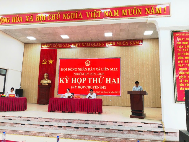 Hội đồng nhân dân xã Liên Mạc tổ chức kỳ họp thứ hai (kỳ họp chuyên đề), nhiệm kỳ 2021-2026- Ảnh 5. Hội đồng nhân dân xã Liên Mạc tổ chức kỳ họp thứ hai (kỳ họp chuyên đề), nhiệm kỳ 2021-2026- Ảnh 5.