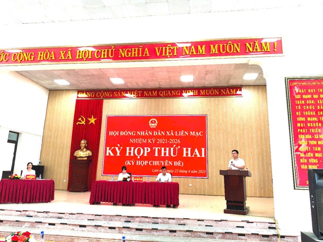 Hội đồng nhân dân xã Liên Mạc tổ chức kỳ họp thứ hai (kỳ họp chuyên đề), nhiệm kỳ 2021-2026- Ảnh 7. Hội đồng nhân dân xã Liên Mạc tổ chức kỳ họp thứ hai (kỳ họp chuyên đề), nhiệm kỳ 2021-2026- Ảnh 7.