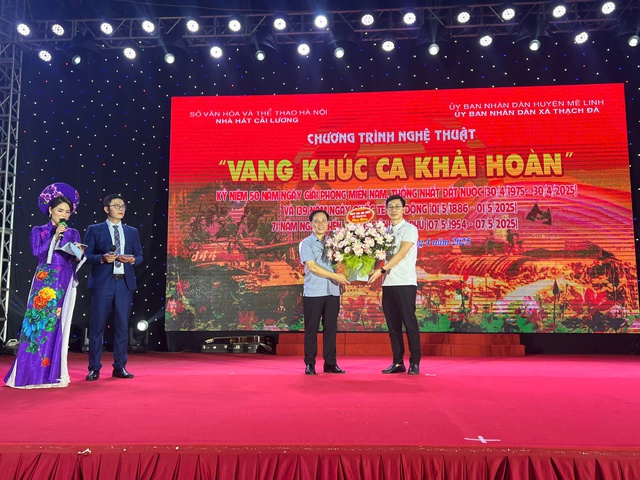 Huyện Mê Linh: Sổi nổi các hoạt động văn hóa, thể thao kỷ niệm 50 năm Ngày Giải phóng miền Nam, thống nhất đất nước.- Ảnh 3.