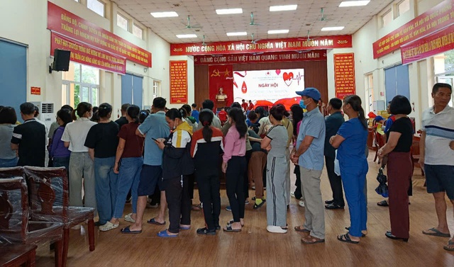 Hội Chữ thập đỏ thị trấn Chi Đông tổ chức ngày hội hiến máu tình nguyện năm 2025- Ảnh 1. Hội Chữ thập đỏ thị trấn Chi Đông tổ chức ngày hội hiến máu tình nguyện năm 2025- Ảnh 1.