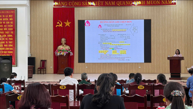 Mê Linh tập huấn nghiệp vụ tín dụng chính sách xã hội năm 2025- Ảnh 2.
