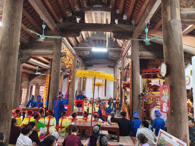 Xã Liên Mạc tổ chức Lễ khánh thành công trình tu bổ, tôn tạo Đình - Chùa Bồng Mạc và khai mạc lễ hội Đình - Chùa Bồng Mạc năm 2025- Ảnh 3. Xã Liên Mạc tổ chức Lễ khánh thành công trình tu bổ, tôn tạo Đình - Chùa Bồng Mạc và khai mạc lễ hội Đình - Chùa Bồng Mạc năm 2025- Ảnh 3.