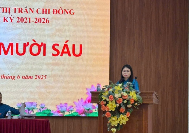 HĐND thị trấn Chi Đông tổ chức kỳ họp thứ 16, HĐND thị trấn khóa IV nhiệm kỳ 2021 - 2026- Ảnh 2. HĐND thị trấn Chi Đông tổ chức kỳ họp thứ 16, HĐND thị trấn khóa IV nhiệm kỳ 2021 - 2026- Ảnh 2.