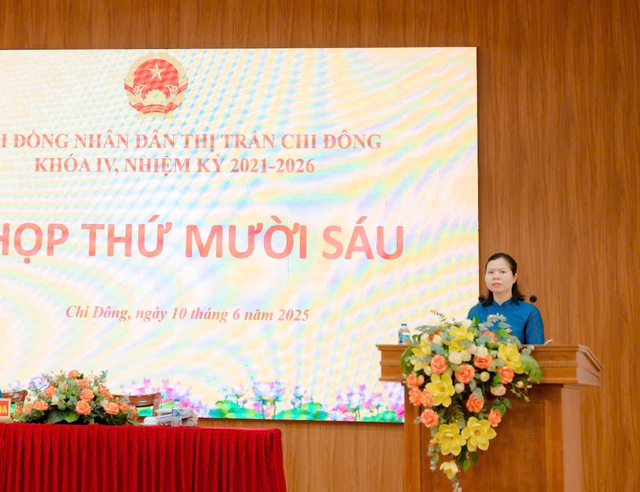 HĐND thị trấn Chi Đông tổ chức kỳ họp thứ 16, HĐND thị trấn khóa IV nhiệm kỳ 2021 - 2026- Ảnh 3. HĐND thị trấn Chi Đông tổ chức kỳ họp thứ 16, HĐND thị trấn khóa IV nhiệm kỳ 2021 - 2026- Ảnh 3.