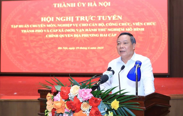 04 xã (mới) Quang Minh, Tiến Thắng, Mê Linh, Yên Lãng tham dự hội nghị tập huấn của thành phố về vận hành thử nghiệm mô hình chính quyền địa phương 2 cấp- Ảnh 1. 04 xã (mới) Quang Minh, Tiến Thắng, Mê Linh, Yên Lãng tham dự hội nghị tập huấn của thành phố về vận hành thử nghiệm mô hình chính quyền địa phương 2 cấp- Ảnh 1.
