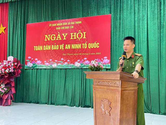 Ban chỉ đạo 138 xã Đại Thịnh tổ chức Ngày hội toàn dân bảo vệ an ninh tổ quốc - Ảnh 3. Ban chỉ đạo 138 xã Đại Thịnh tổ chức Ngày hội toàn dân bảo vệ an ninh tổ quốc - Ảnh 3.
