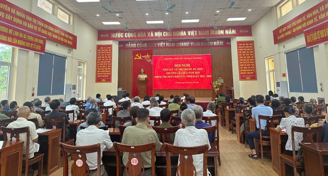 HĐND thị trấn Chi Đông tiếp xúc cử tri trước kỳ họp giữa năm 2025 - HĐND thị trấn nhiệm kỳ 2021-2026- Ảnh 1. HĐND thị trấn Chi Đông tiếp xúc cử tri trước kỳ họp giữa năm 2025 - HĐND thị trấn nhiệm kỳ 2021-2026- Ảnh 1.
