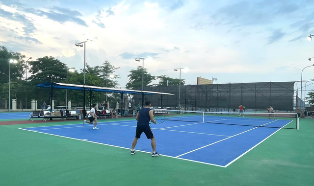 Khai mạc giải Quần vợt (Tennis) huyện Mê Linh năm 2025- Ảnh 1. Khai mạc giải Quần vợt (Tennis) huyện Mê Linh năm 2025- Ảnh 1.