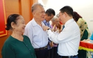 Huyện ủy Mê Linh: Trao Huy hiệu Đảng cho các đảng viên đợt 07/11/2022