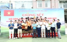 Đội bóng đá thiếu niên xã Tiến Thắng giành cúp Vô địch Giải bóng đá Thiếu niên huyện Mê Linh năm 2022