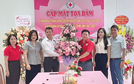 Lãnh đạo huyện Mê Linh chúc mừng Hội Chữ thập đỏ Huyện nhân kỷ niệm 76 năm Ngày thành lập Hội Chữ Thập đỏ Việt Nam