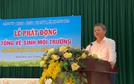Mê Linh: Các xã, thị trấn đồng loạt ra quân tổng vệ sinh môi trường chào mừng Huyện đạt chuẩn nông thôn mới