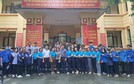 Nhân dân xã Tự Lập hưởng ứng Lễ phát động "Tổng vệ sinh môi trường" chào mừng huyện Mê Linh đạt chuẩn nông thôn mới. 