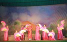 Biểu diễn nghệ thuật chào mừng kỷ niệm 80 năm ngày thành lập Đảng bộ xã Thanh Lâm