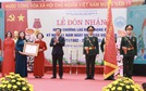 Bí thư Huyện ủy Nguyễn Thanh Liêm dự Lễ đón nhận Huân chương lao động hạng Ba của Trường Tiểu học Tiền Phong B