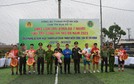 Mê Linh sôi nổi Giải bóng đá 7 người Tuổi trẻ Công an Thủ đô năm 2023