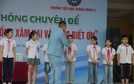 Hội LHPN thị trấn Quang Minh tổ chức hoạt động truyền thông kỹ năng phòng chống xâm hại trẻ em và giáo dục lòng biết ơn cho trẻ tại trường Tiểu học Quang Minh A