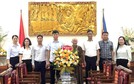 Lãnh đạo huyện Mê Linh thăm, chúc mừng Đại lễ Phật đản 2024