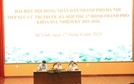 Đại biểu HĐND thành phố Hà Nội tiếp xúc cử tri huyện Mê Linh trước Kỳ họp thường lệ giữa năm 2024 HĐND Thành phố