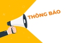 Thông báo V/v niêm yết công khai thủ tục hành chính Đổi giấy phép lái xe do ngành giao thông vận tải cấp và Cấp lại giấy phép lái xe được Sở Giao thông vận tải ủy quyền cho UBND cấp huyện giải quyết