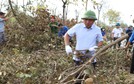 Huyện Mê Linh đồng loạt ra quân tổng vệ sinh môi trường, phòng chống dịch bệnh sau bão số 3