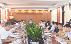 Huyện ủy Mê Linh nghe báo cáo tiến độ triển khai dự án đầu tư xây dựng đường Vành đai 4 - Vùng Thủ đô Hà Nội.t