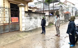Đồng chí Chủ tịch UBND huyện Hoàng Anh Tuấn kiểm tra công tác phòng, chống Covid-19 tại xã Thanh Lâm, Tiền Phong và Đại Thịnh