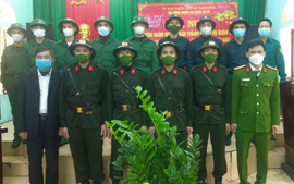 Thanh niên Tam Đồng sẵn sàng lên đường nhập ngũ 2022