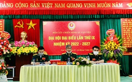 Hội Cựu chiến binh xã Vạn Yên tổ chức Đại hội Đại biểu lần thứ IX, nhiệm kỳ 2022-2027
