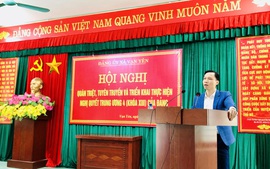 Đảng ủy xã Vạn Yên tổ chức quán triệt, tuyên truyền, triển khai thực hiện Kết luận, Quy định của Hội nghị lần thứ 04 Ban Chấp hành Trung ương Đảng (khóa XIII)