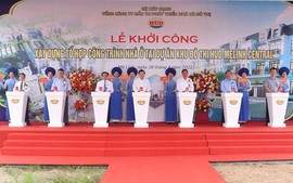 Khởi công xây dựng Tổ hợp công trình nhà ở tại Dự án Khu đô thị HUD Mê Linh Central