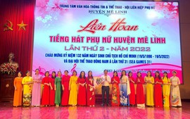 Ấn tượng Liên hoan văn nghệ “Tiếng hát phụ nữ Mê Linh” lần thứ 2 – năm 2022