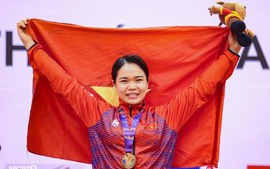 Cô gái vàng của thể thao Mê Linh xuất sắc cùng đồng đội giành 2 Huy chương Vàng tại SEA GAMES 31
