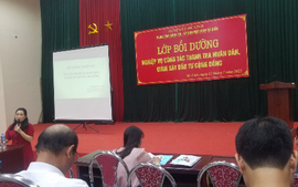 Ủy ban MTTQ Việt Nam huyện Mê Linh tổ chức tập huấn nghiệp vụ công tác Thanh tra nhân dân, Giám sát đầu tư của cộng đồng năm 2022