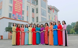 Công đoàn thị trấn Chi Đông hưởng ứng "Tuần lễ áo dài Việt nam" năm 2023