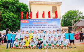 Trận Chung kết không khoan nhượng và cống hiến của đội bóng xã Thanh Lâm và đội bóng thị trấn Chi Đông