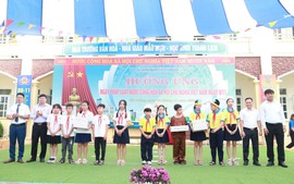 Trường Tiểu học Chi Đông hưởng ứng "Ngày Pháp luật nước Cộng hòa XHCN Việt Nam" năm 2023