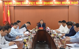 Huyện ủy Mê Linh nghe báo cáo tiến độ triển khai dự án đầu tư xây dựng đường Vành đai 4 - Vùng Thủ đô Hà Nội