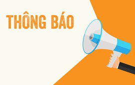Thông báo Hội nghị tiếp xúc cử tri kỳ họp thứ 6, Quốc hội khóa XV