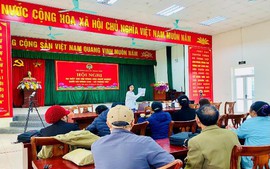 NHCSXH huyện Mê Linh tổ chức giao ban với các hội đoàn thể xã Tráng Việt