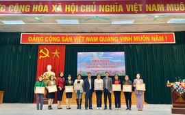 Hội Liên hiệp phụ nữ xã Mê Linh tổng kết 
công tác ủy thác năm 2023 và phương hướng nhiệm vụ năm 2024
