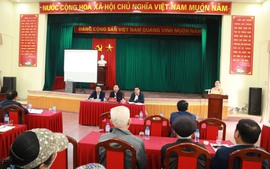 Bí thư Huyện ủy Nguyễn Thanh Liêm làm việc với 200 hộ dân có đất ở thu hồi dự án đường Vành đai 4 thôn Khê Ngoại 2, xã Văn Khê