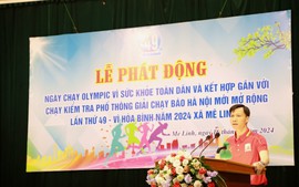 Xã Mê Linh phát động Ngày chạy Olympic vì sức khỏe toàn dân và giải chạy Báo Hànộimới mở rộng lần thứ 49 - Vì hòa bình năm 2024.