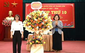 Đồng chí Đỗ Thị Hà được bầu giữ chức Phó Chủ tịch HĐND xã Thanh Lâm, nhiệm kỳ 2021 - 2026