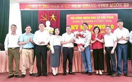 HĐND xã Chu Phan thực hiện bầu chức danh Chủ tịch UBND xã, nhiệm kỳ 2021 - 2026