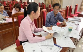 Ngân hàng Chính sách xã hội (NHCSXH) huyện Mê Linh tổ chức kiểm tra, giám sát việc thực hiện cho vay nguồn vốn tín dụng ưu đãi trên địa bàn xã Tiến Thắng
