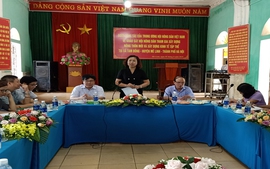 Đoàn công tác Trung ương Hội Nông dân Việt Nam khảo sát mô hình xây dựng Nông thôn mới và phát triển kinh tế tập thể tại xã Tam Đồng, huyện Mê Linh