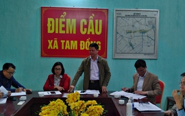 Thường trực HĐND huyện giám sát kết quả thực hiện nhiệm vụ phát triển kinh tế - xã hội năm 2020 tại xã Tam Đồng