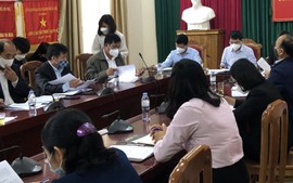 Đoàn kiểm tra giám sát của Ban đại diện Hội đồng quản trị ngân hàng chính sách xã hội Thành phố Hà Nội  làm việc với Ban đại diện HĐQT ngân hàng chính sách xã hội huyện Mê Linh Thành phố Hà Nội